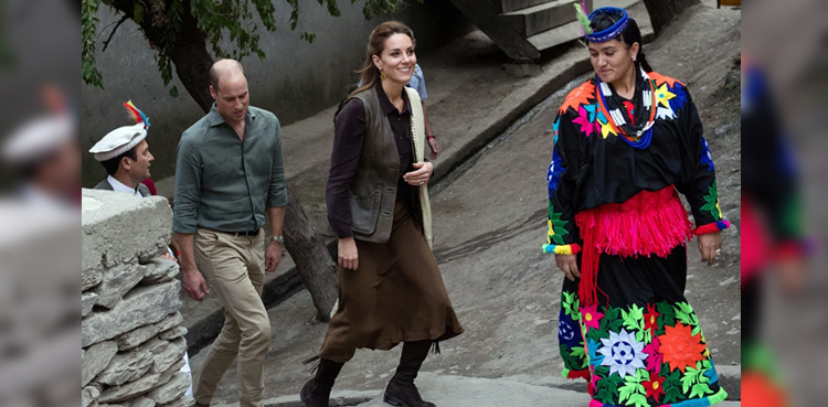 Britain's royal couple meets woman named after Princess Diana in Chitral