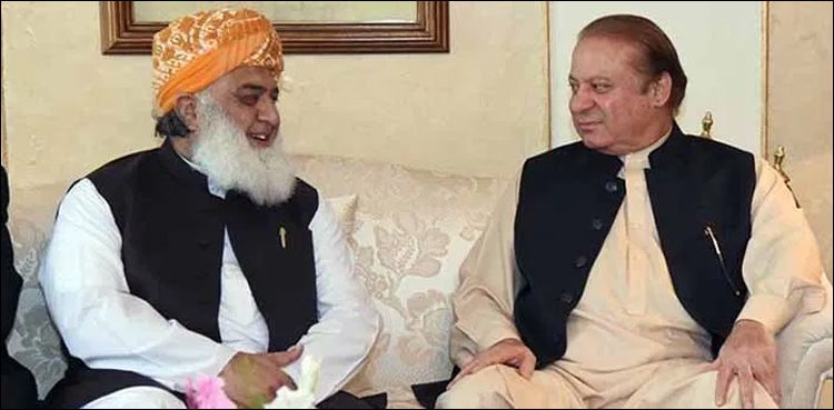Meeting between Nawaz, Maulana Fazl likely today