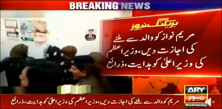 PM Imran allows Maryam Nawaz to meet ailing father: sources