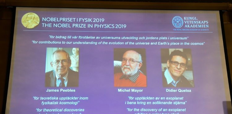 Dark matter and exoplanet discoveries win Nobel Physics Prize