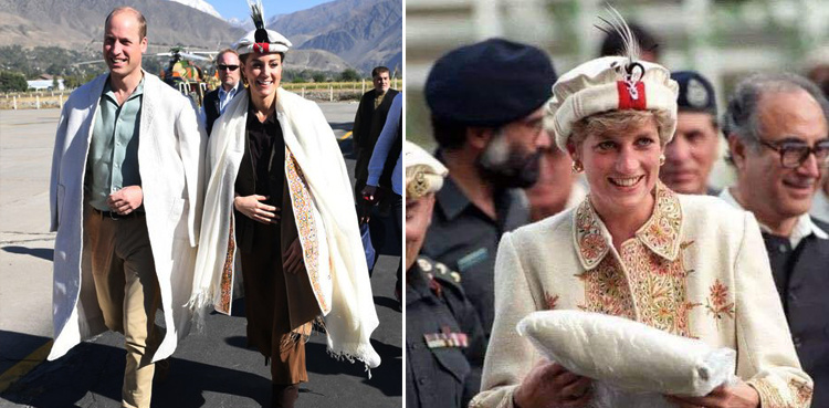 Chitral presents photo album to royal couple reminiscing Princess Diana’s 1991 visit