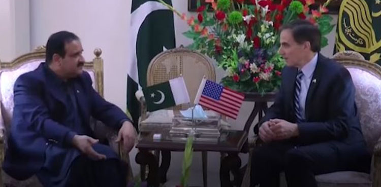 US ambassador meets CM Buzdar, discusses bilateral cooperation