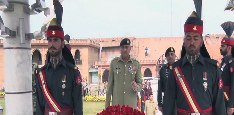 COAS Bajwa hails frontier corps for their sacrifices, valor