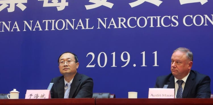 In joint case with US, China jails nine fentanyl smugglers