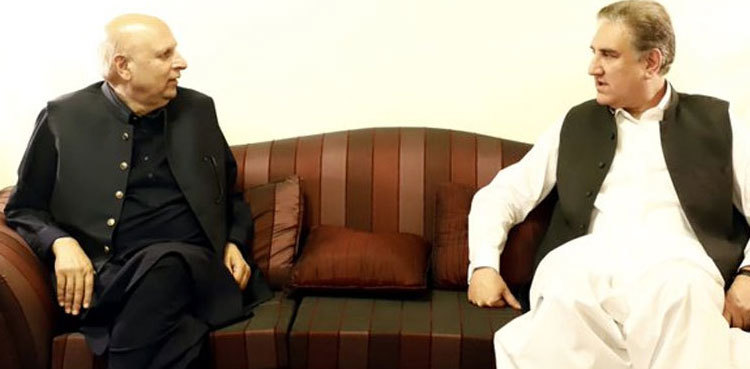 Punjab governor, FM Qureshi discuss overall political situation of country