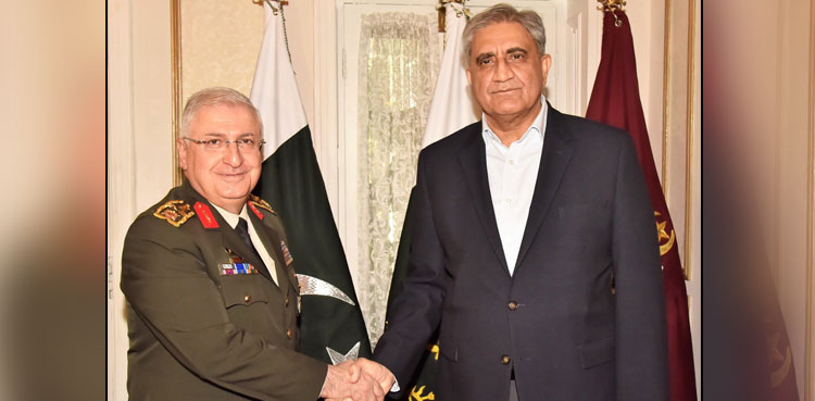 Turkish commander lauds Pak Army's role in regional peace in meeting with COAS