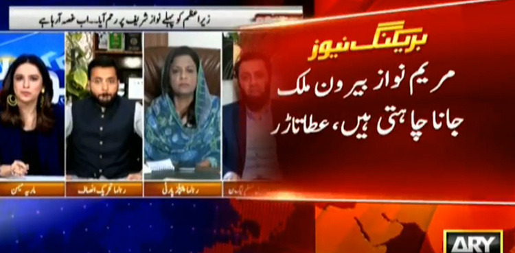 Maryam Nawaz wishes to go abroad, says PML-N leader