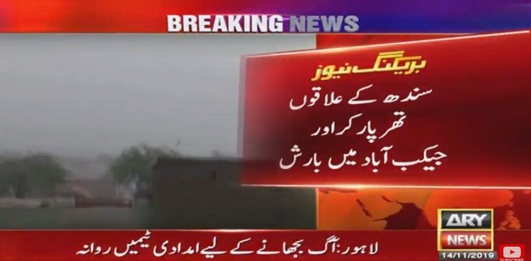 Thunderbolt incidents leave seven dead in Tharparkar amid rainfall