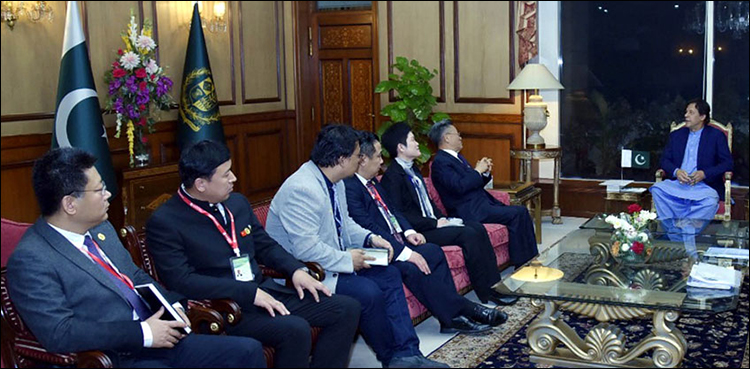 CPEC helping reinforce economic development, says PM Khan