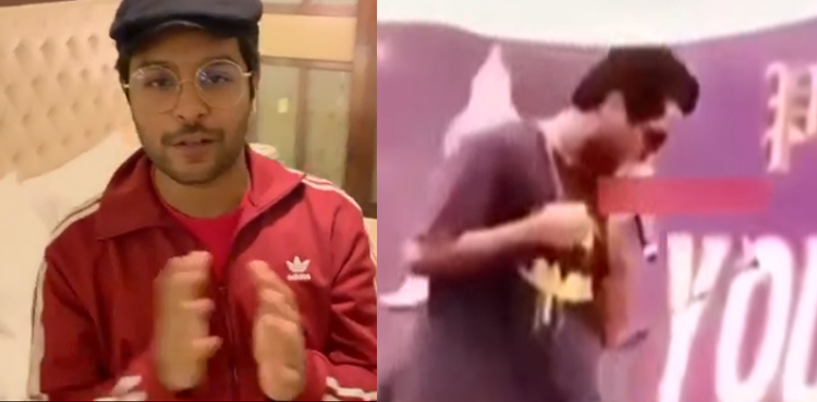 Asim Azhar speaks up about viral 'shoe-hurling' video