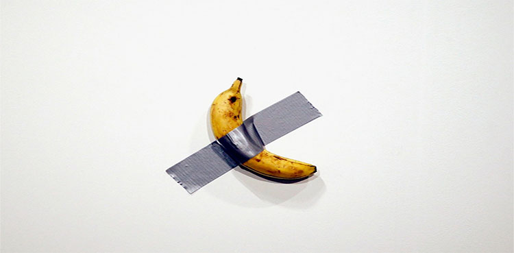Banana 'art' piece sold out for $120,000