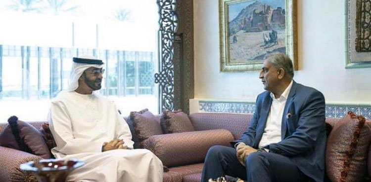 COAS Qamar Javed Bajwa calls upon Crown Prince of Abu Dhabi