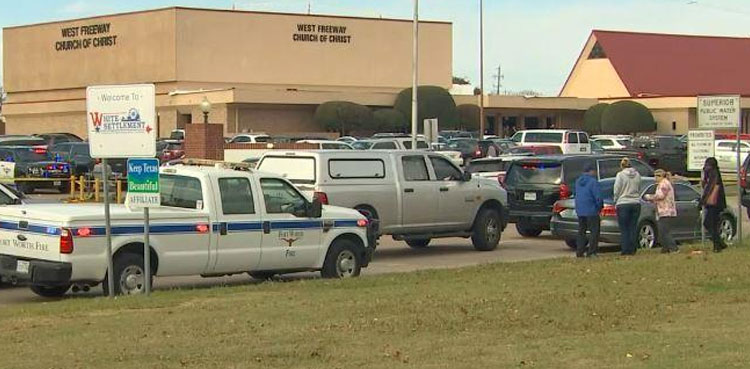 At least two dead in Texas church shooting