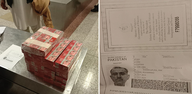 ASF foils bid to smuggle non-custom paid cigarettes at Lahore airport