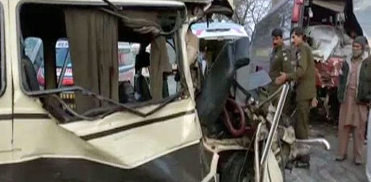 Bus plunges into waterway near Gujranwala, 4 dead 9 injured