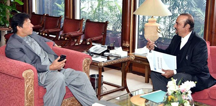 PM Imran, Babar Awan discuss Musharraf treason verdict  