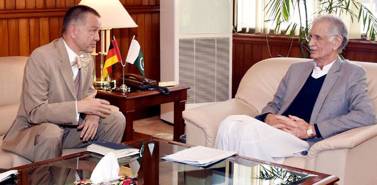 Pakistan attaches great importance to its ties with Germany: Pervez Khattak