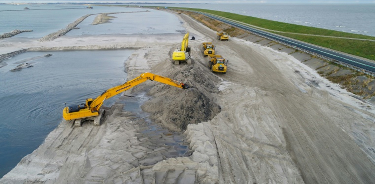 Built on sand: Dutch find unlikely ally against water