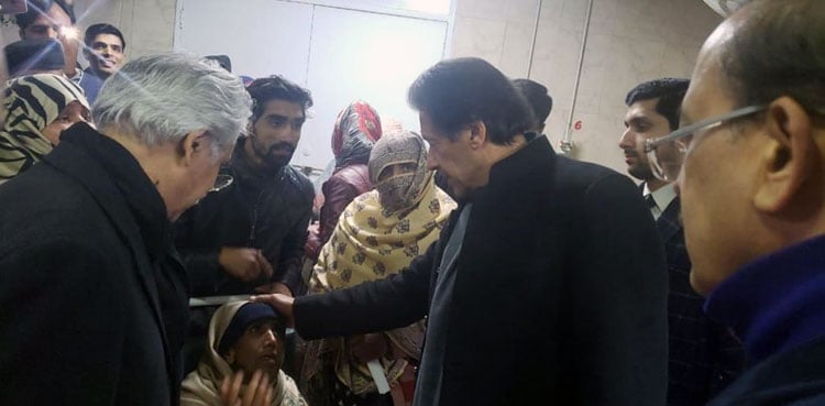 PM Imran Khan, Dr Zafar Mirza pay surprise visit to hospitals