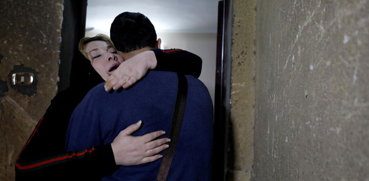 Palestinian mother meets son after 20 years