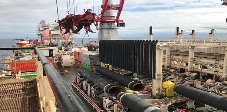 Russia gas export pipeline in jeopardy as Donald Trump signs sanctions bill