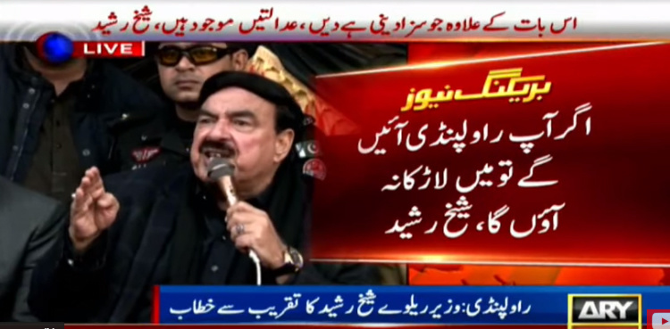 Sheikh Rasheed says next few months important for country's politics