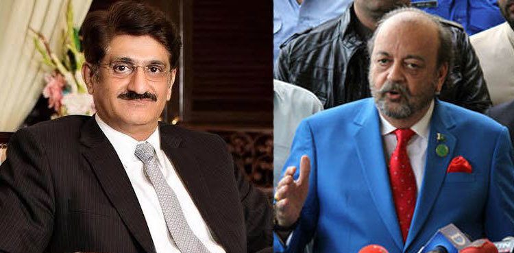 CM Sindh, Speaker Agha Siraj Durrani enamored by a 'tie' in assembly session
