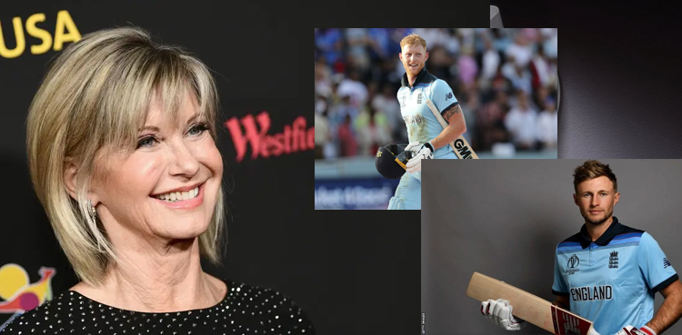 Olivia Newton-John, Ben Stokes and Joe Root receive New Year Honours