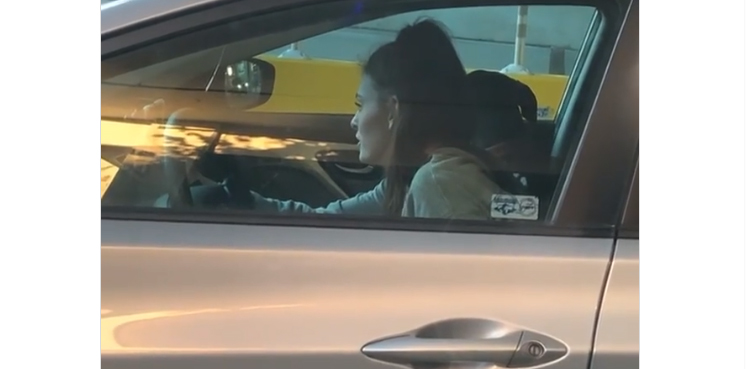 WATCH: Embarrassing moment for girl filming TikTok video