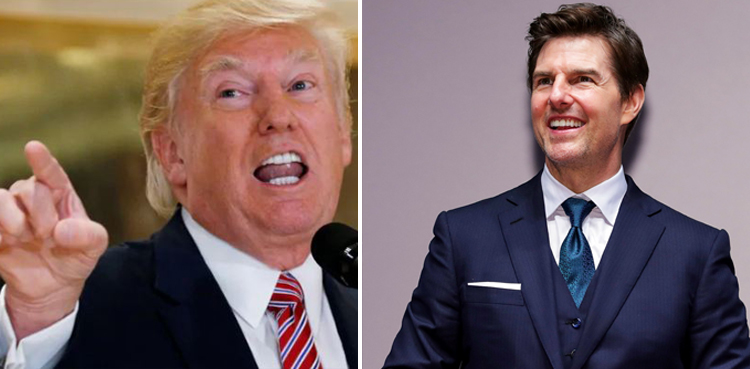 Donald Trump says US pilots are better looking than Tom Cruise