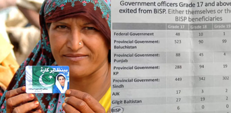 Govt issues show-cause notices to officers reaping benefits from BISP