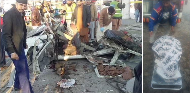 Blast during CNG filling process kills woman, leaves three injured in Peshawar