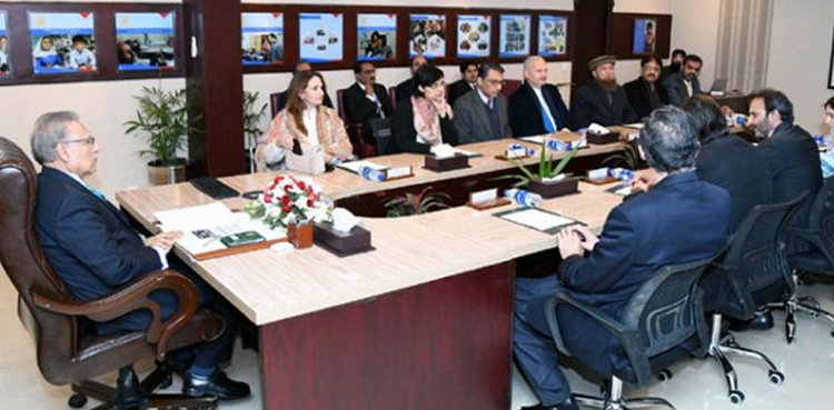 Channelizing philanthropic efforts for welfare of needy: President Arif Alvi