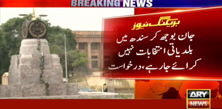 Petition in SHC seeks local bodies' elections without further ado
