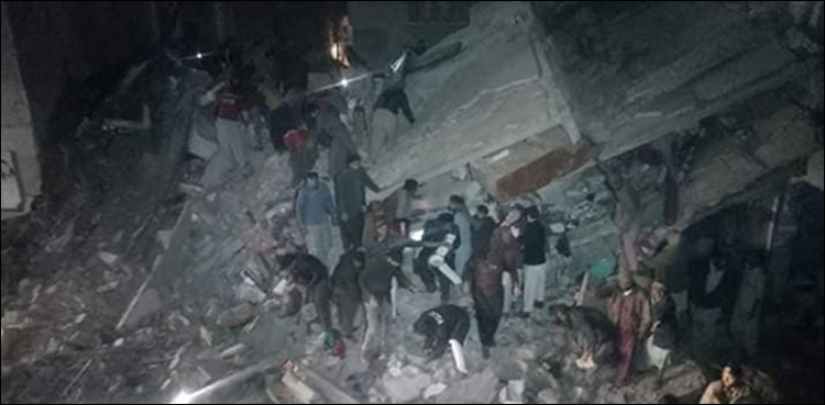Another body retrieved, Sukkur building collapse death toll climbs to seven