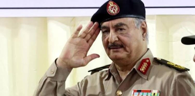 Libya's Haftar leaves Moscow without signing peace deal