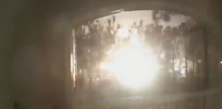 Huge explosion rips through Houston neighbourhood