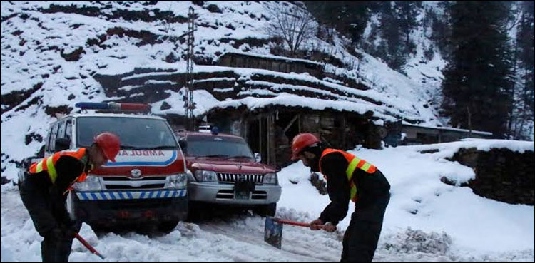 AJK declares snowfall affected region as calamity-hit area