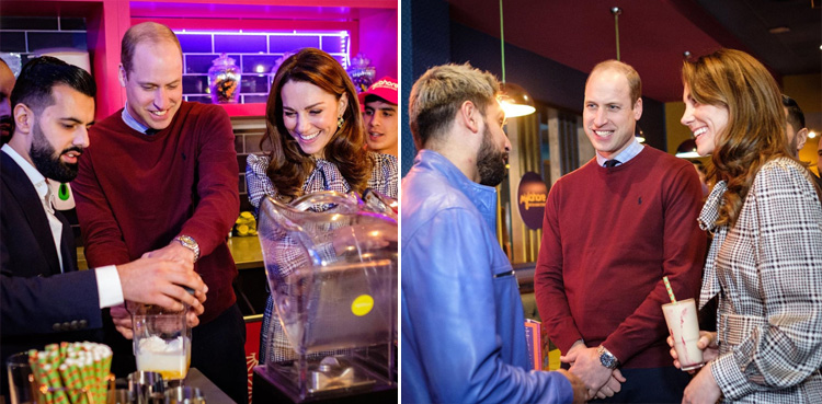 Kate and William make lassi, meet boxer Amir Khan in Bradford