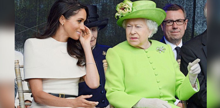 Queen 'particularly proud' of Meghan, says Megxit result of 'many months of conversation'
