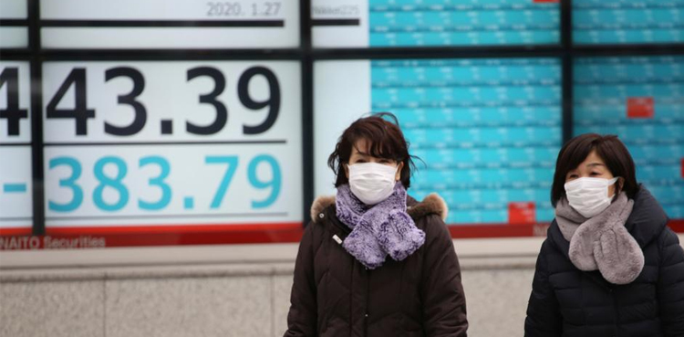 Asian markets take another hit as virus quickly spreads