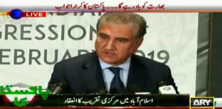 India to get befitting response to any misadventure: FM Qureshi
