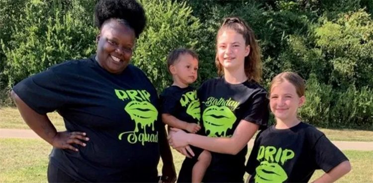 Black mom targeted for adopting white children