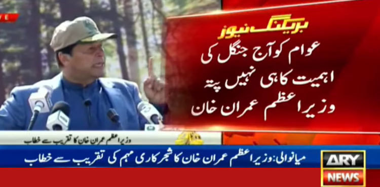 PM Imran inaugurates spring tree plantation drive in Mianwali