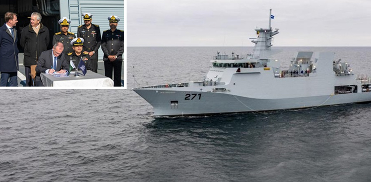 State of art 'Yarmook' vessel inducted into Pak Navy