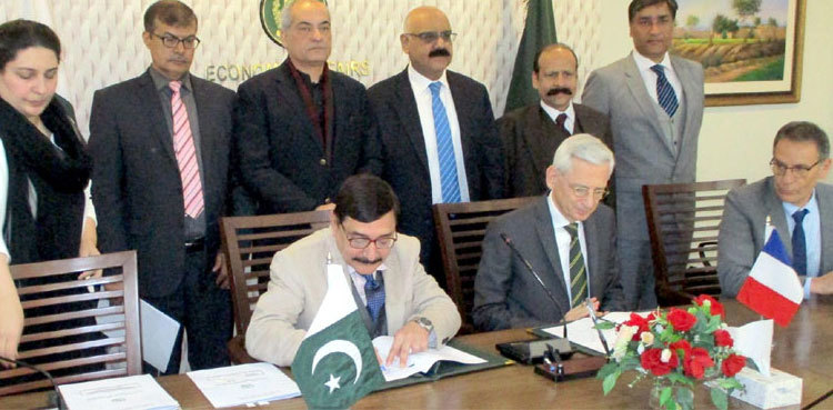 Pakistan, France sign 0.5 million euro technical assistance agreement