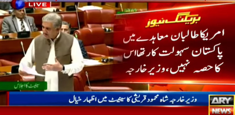 Pakistan facilitated Afghan peace process: FM Qureshi