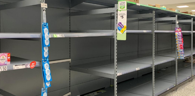 Soccer suspended and shoppers fill trolleys as coronavirus bites in UK