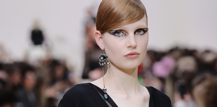 Valentino goes back to black at Paris Fashion Week