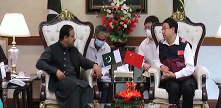 Chinese medical experts praise CM Buzdar’s efforts to fight COVID-19